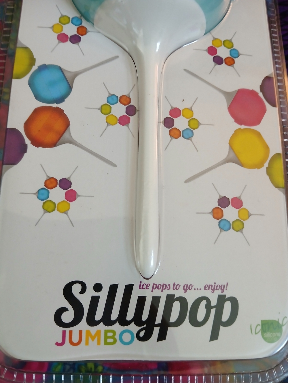 Sillypop Jumbo Ice Pop Mold Reusable Silicone Zone Pop Maker - Picture 4 of 4